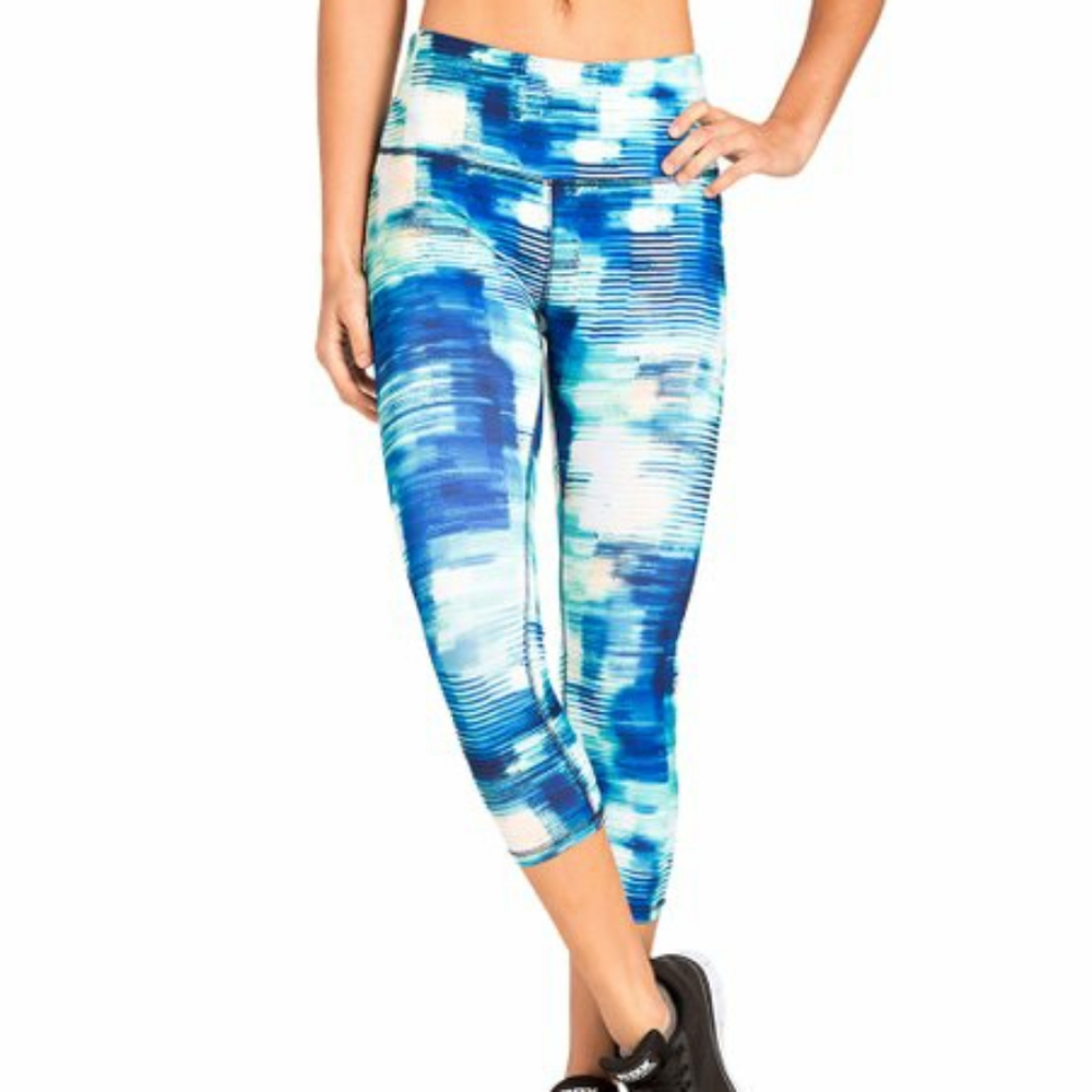 RBX blue lumen Neo capri legging XL